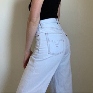 Levi's Ribcage Wide leg light Jeans